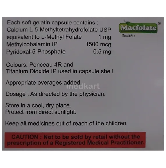 macfolate capsule 10's